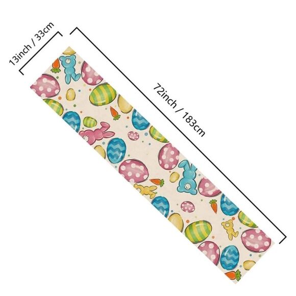 Colorful Easter Table Runner - Picture 5 of 7